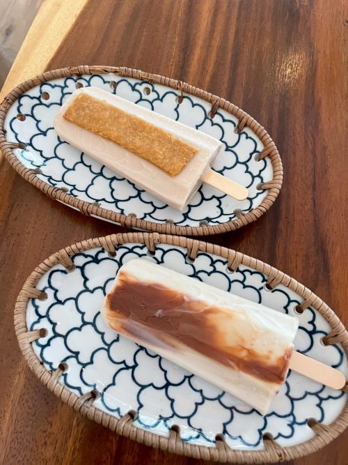 母娘でシェアして違う味を楽しんでいました