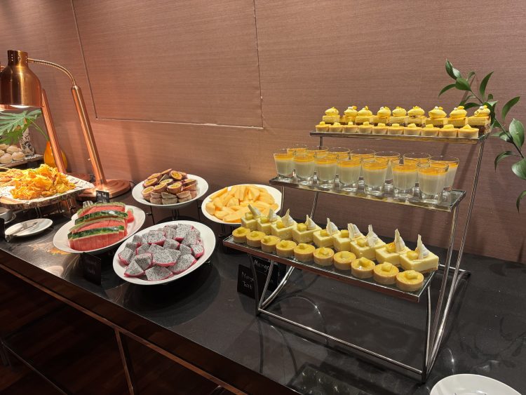 大満足だったホテルのラウンジ