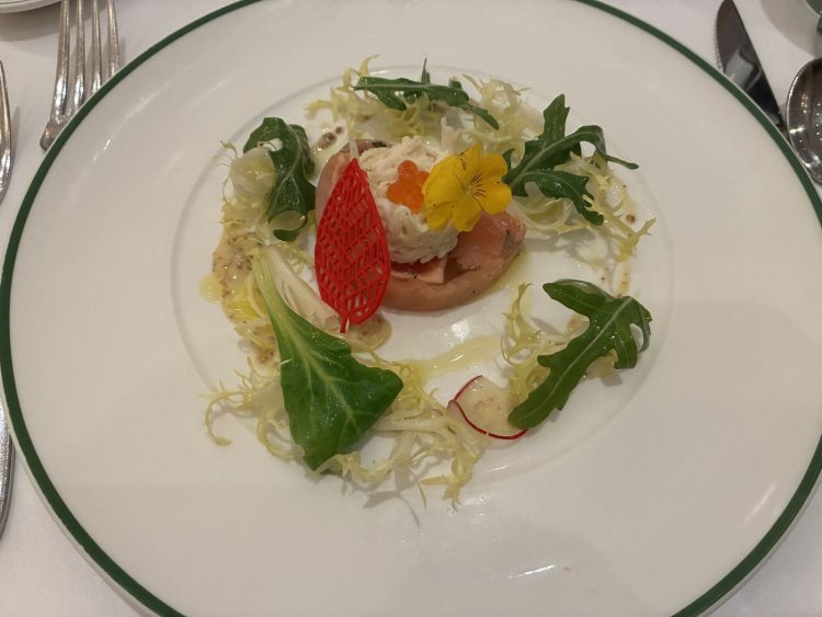 ベネチアンホテル内パリジャンのブラッスリーのお料理