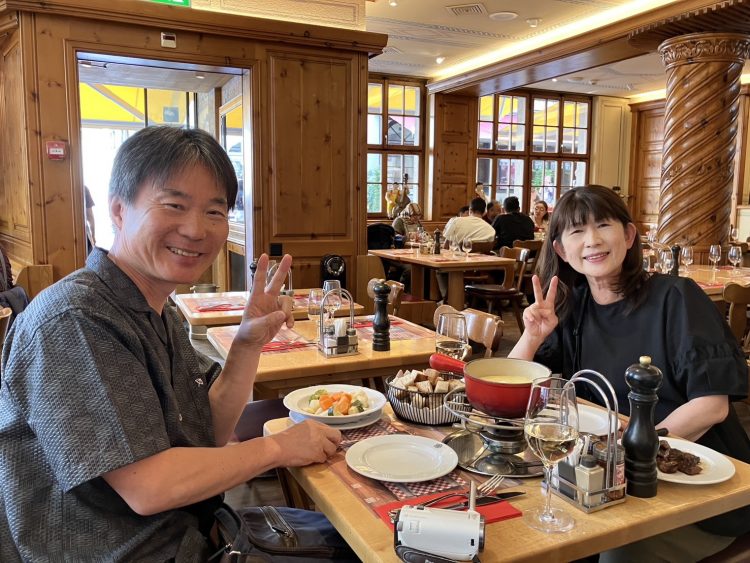 35年ぶりに味わう本場の味ににっこり