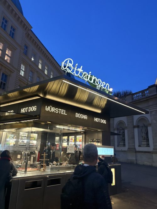 ビッツィンガーのソーセージスタンド