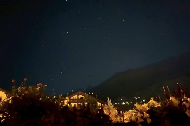 ツェルマットの夜空