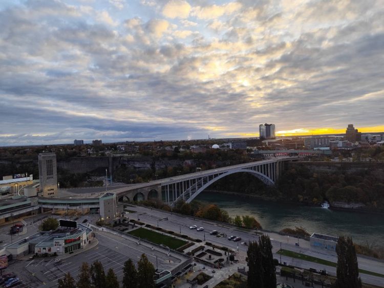 ナイアガラシェラトンからの朝の景色