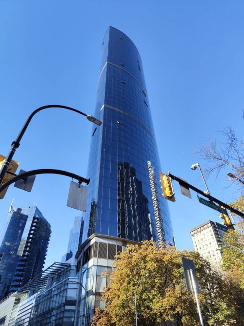 宿泊したホテル バンクーバーシェラトンホテル こちらも大変良かったです。