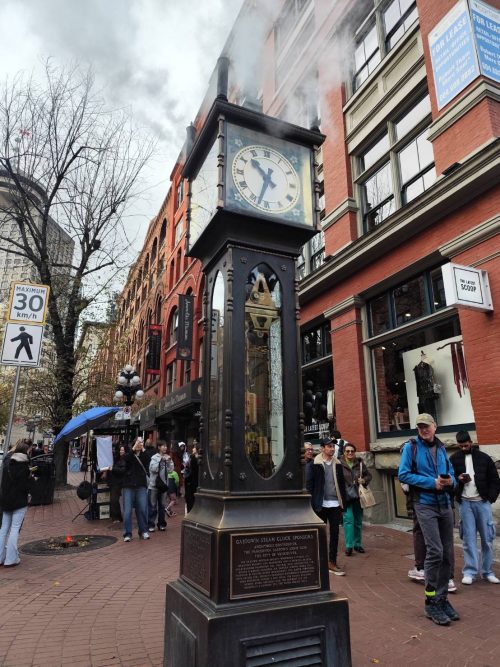 ギャスタウンの上記時計