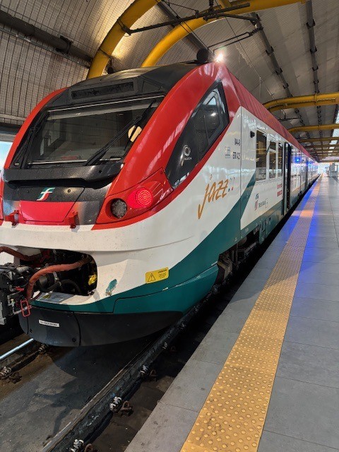 レオナルドエクスプレス（フィウミチーノ空港駅→テルミニ駅で利用）