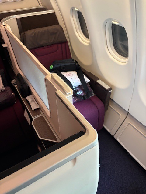 カタール航空のビジネスクラス