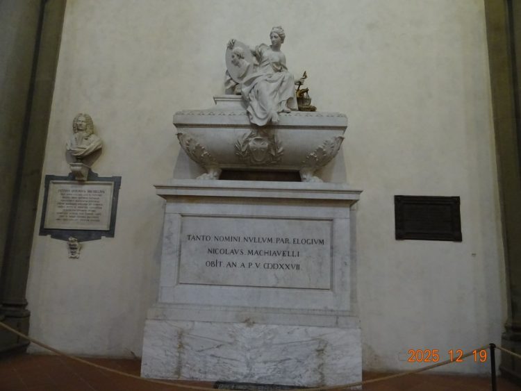 マキャヴェッリの埋葬場所