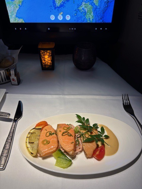 カタール航空のお食事