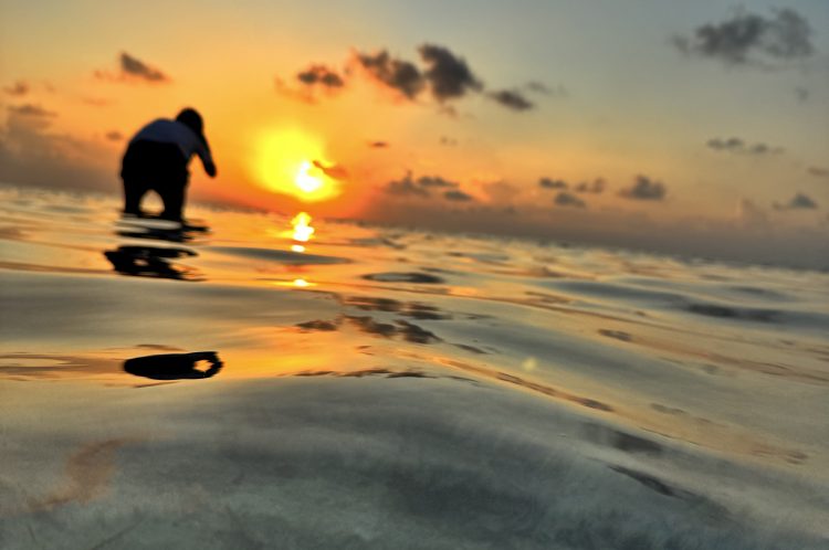 部屋からみたサンライズ 海の透明度がとても高いです