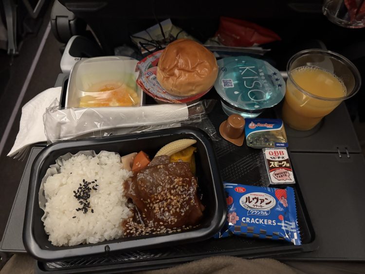 シンガポール航空機内食