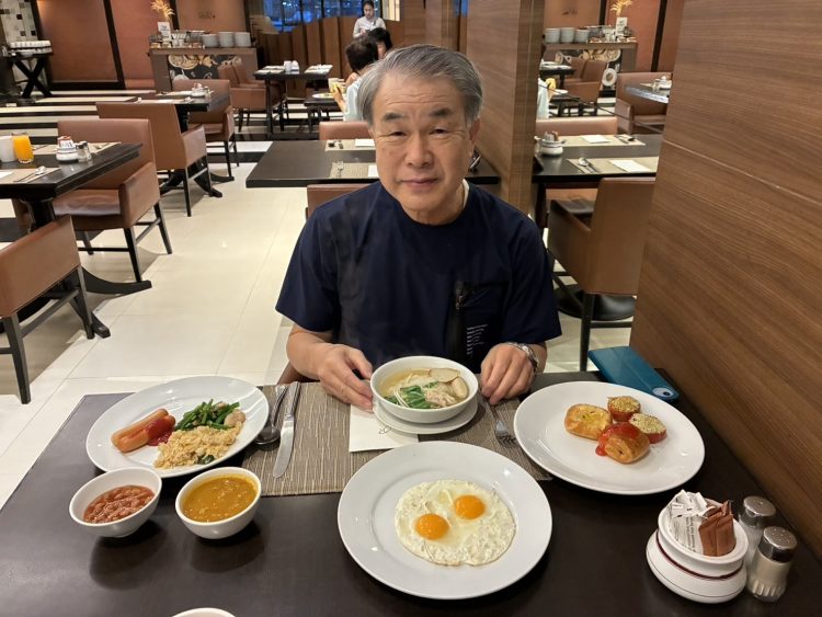 朝食も美味しかったです