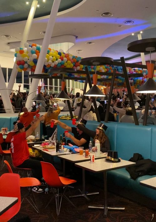 04　 カバナベイリゾートホテルでのカウントダウン直前の様子