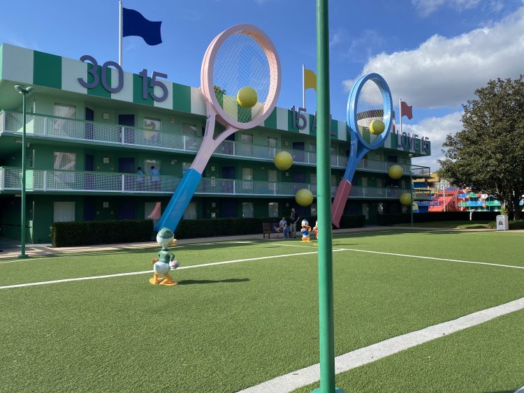 01　ディズニーでのホテル：オールスターリゾート　スポーツ