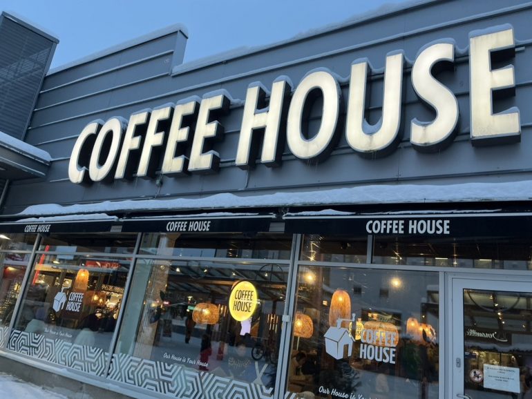 コーヒーハウスで朝ごはん