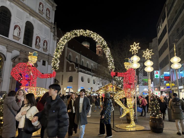 マリエン広場のミュンヘンクリスマスマーケット