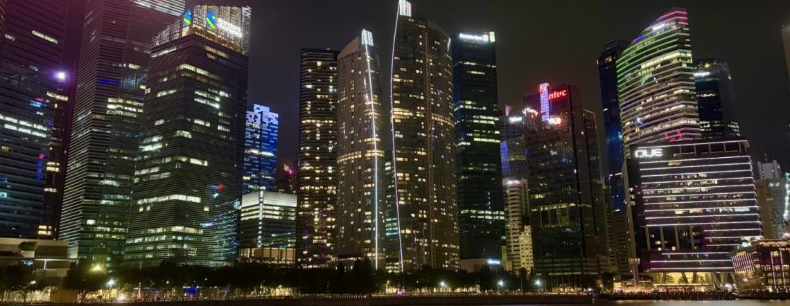 シンガポールの夜景