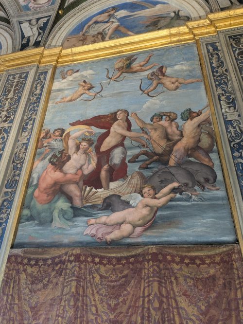 ローマヴィッラ・ファルネジーナ内ラファェロの壁画