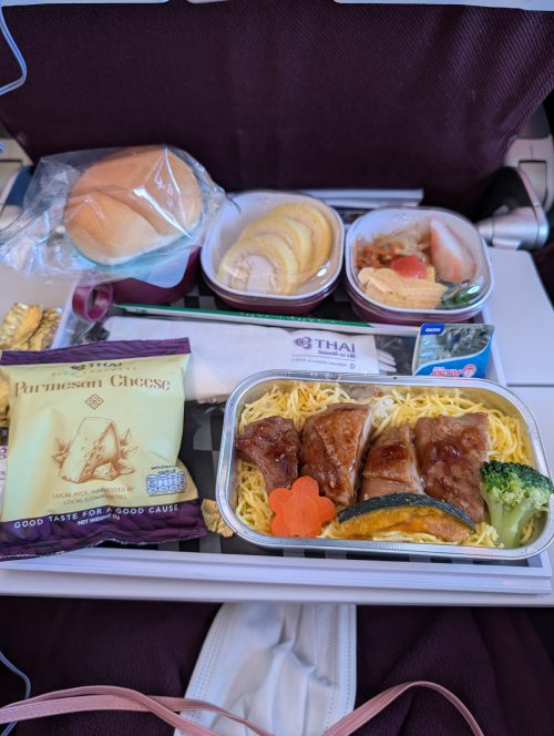 タイ国際航空 機内食