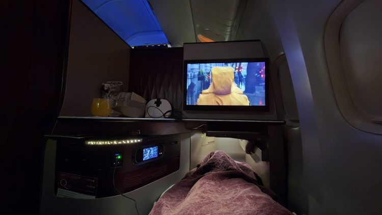 快適だったカタール航空のビジネスクラス