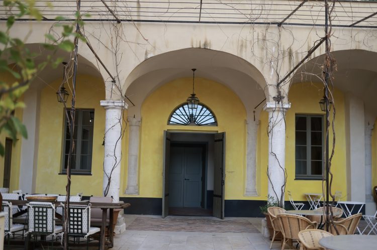 元修道院を改装したホテル