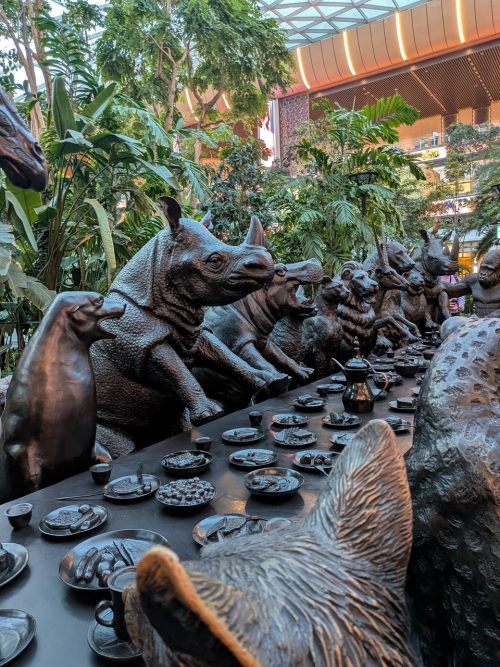 ドーハでトランジット「トロピカルガーデン」