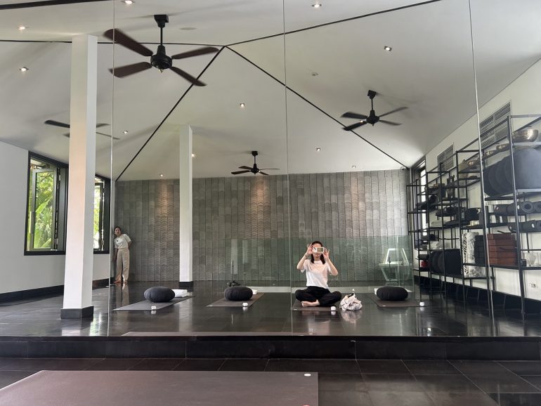 呼吸ヨガクラスに参加！