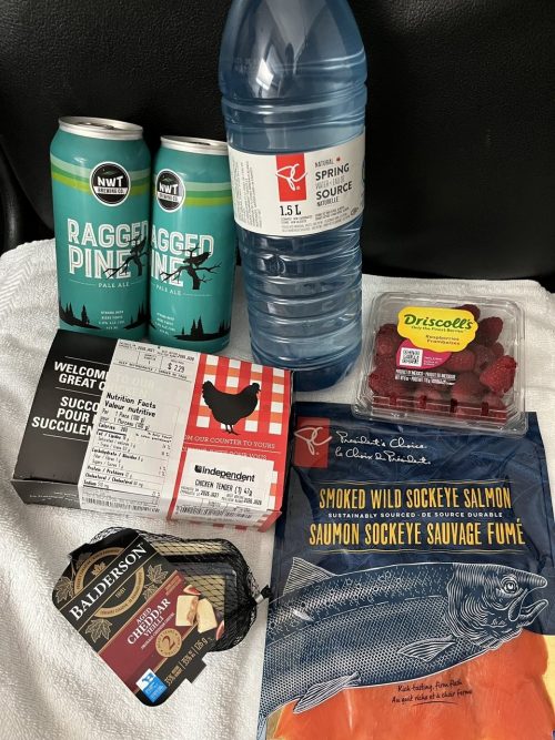 散策して見つけたおつまみ