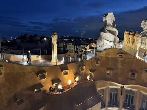 カサ・ミラの絶景に感動！