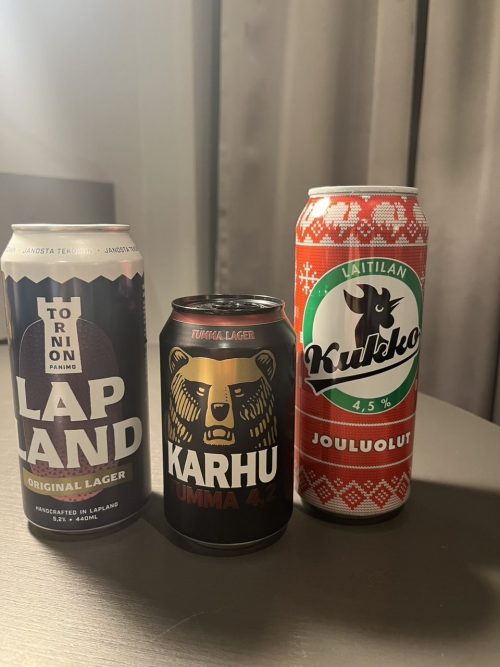ホテルでゆっくり北欧らしいビールを
