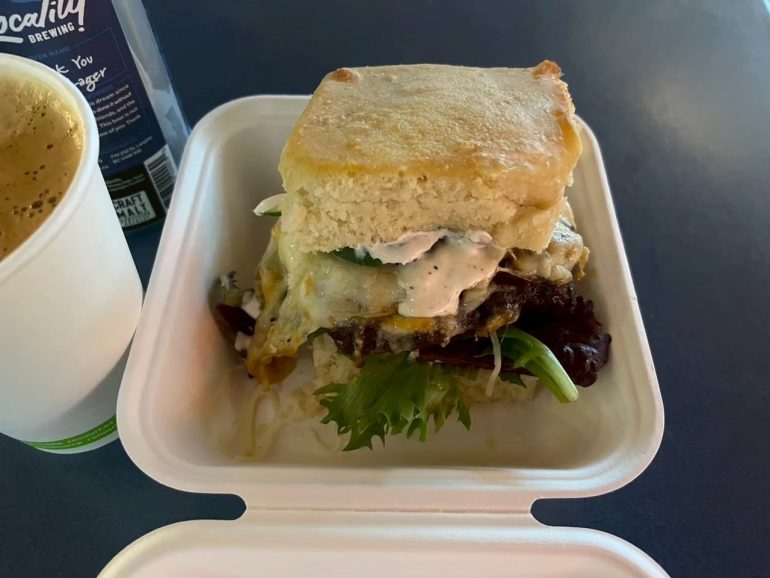 エルク（ヘラジカ）バーガー