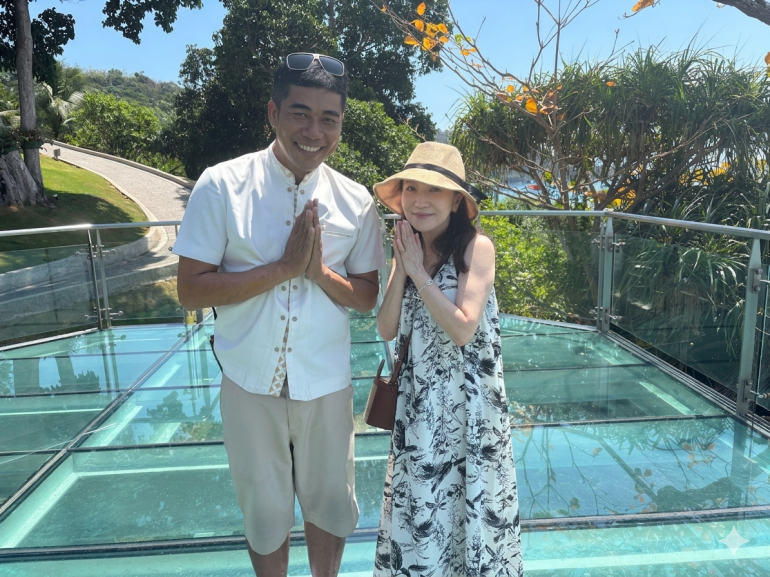 ザショアのバギースタッフのとても、さ親切なロニーさんと