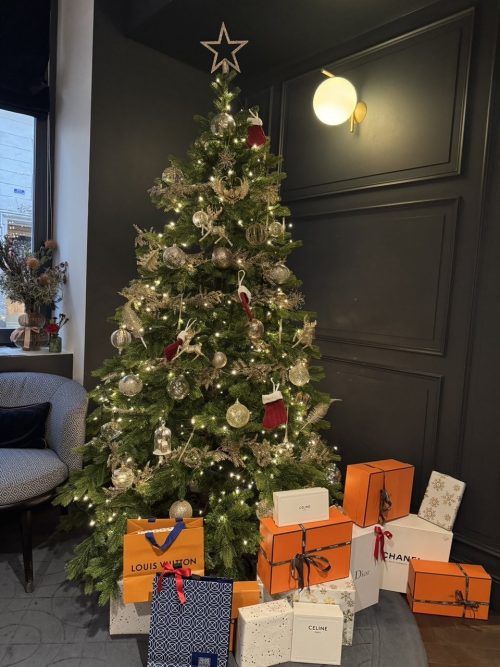 02日目_ホテルロビーのクリスマスツリー_C