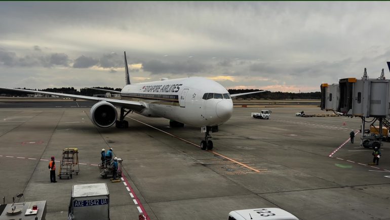シンガポール航空でロサンゼルスへ