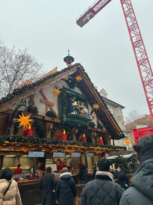 クリスマスマーケットへ