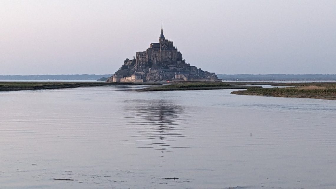 モンサンM夕景
