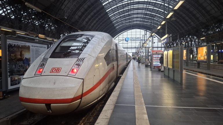 DB(ドイツ鉄道)のフランクフルト中央駅