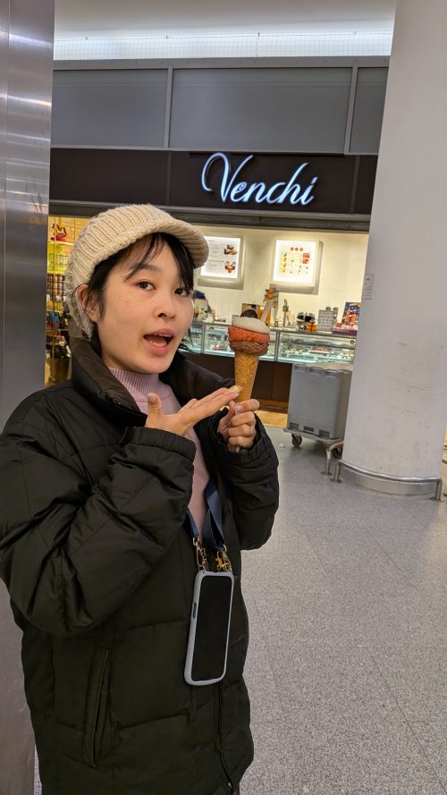 美味しかったジェラート