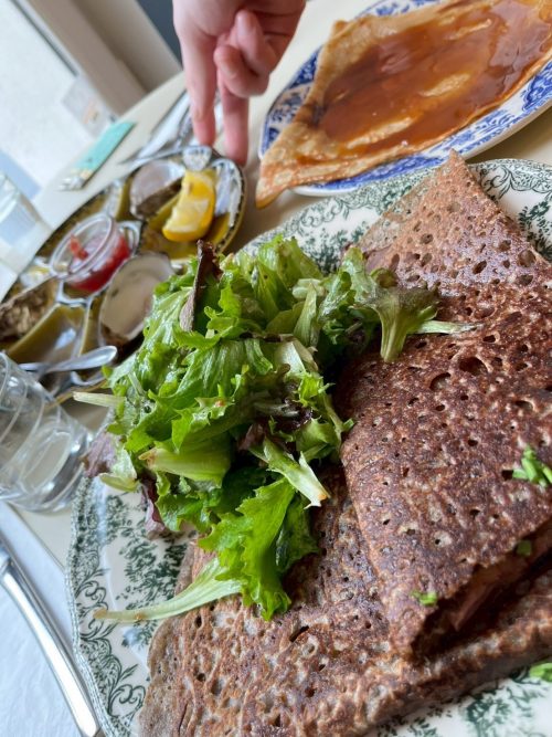TYCOZ - CRÊPERIE &OYSTER BAR」のガレット