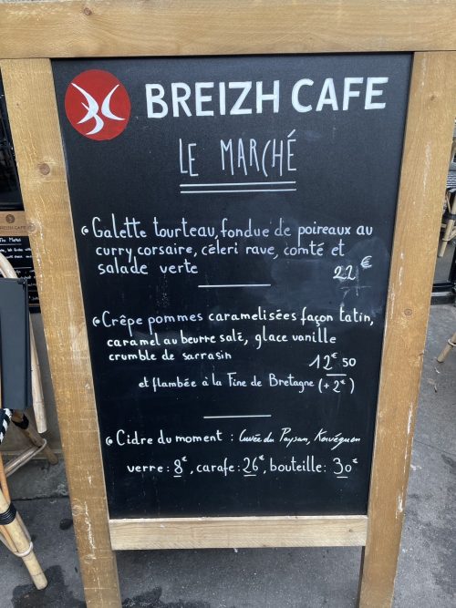 「Breizh Café」へ行きました