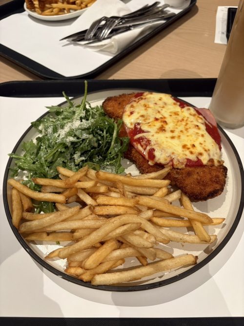ブリスベン市内のホテルで最後の夜ご飯、とっても美味しかったです