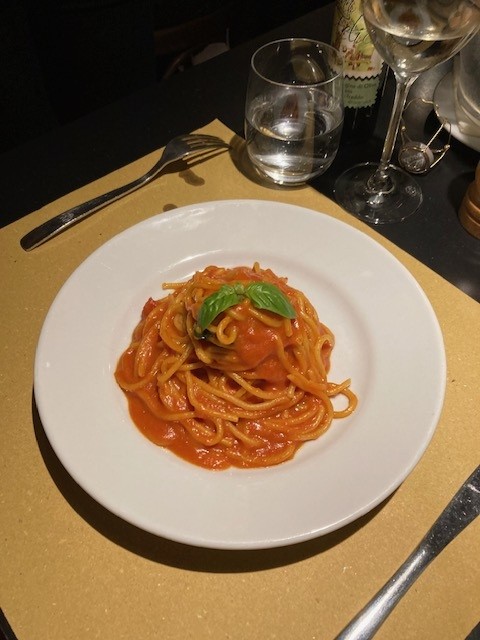 絶品トマトのパスタ