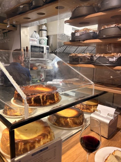 サン・セバスティアンで食べたバスクチーズケーキ