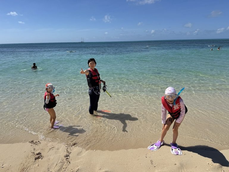 どこまでも美しいグリーン島!ただ、やはり冬の季節は寒かったです…