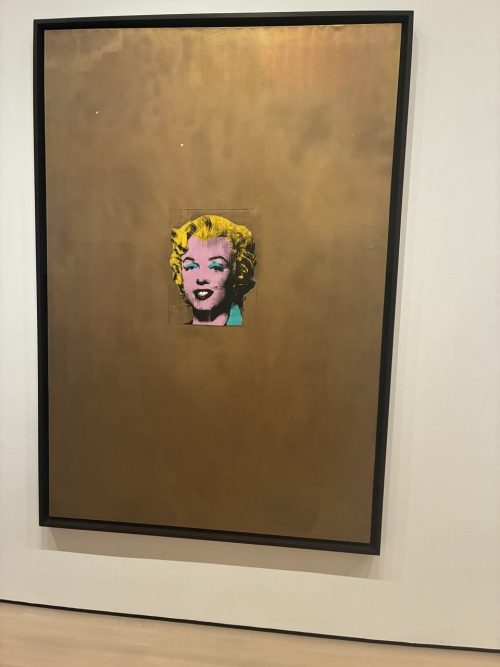 MoMA ウォホール「ゴールド・マリリン・モンロー」