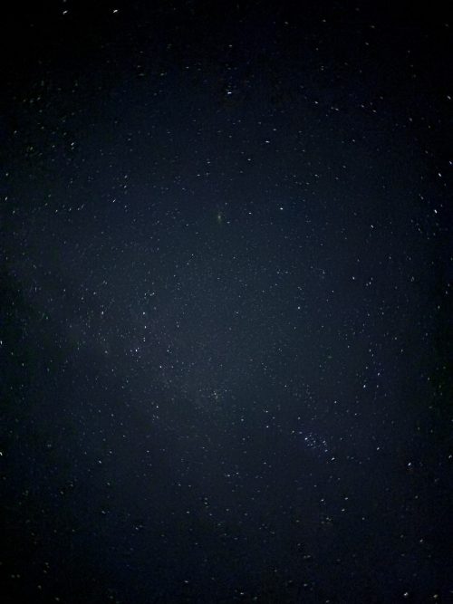 ツアーで見た最高の星空