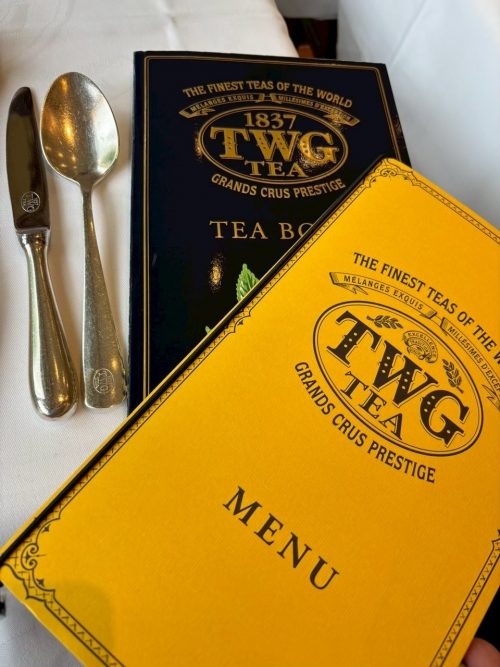 「TWG」でティータイム