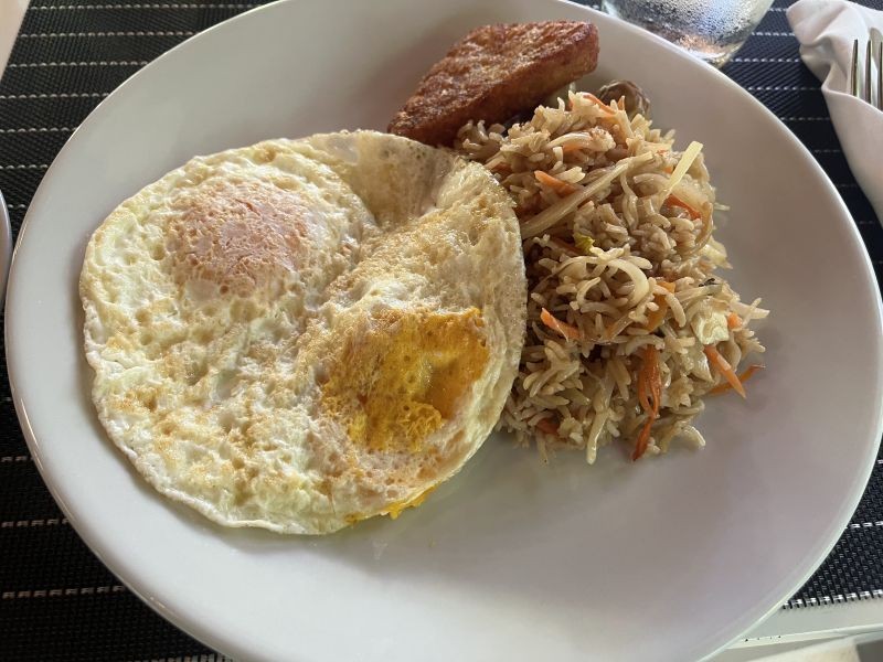 「Iru Restaurant」の朝食例