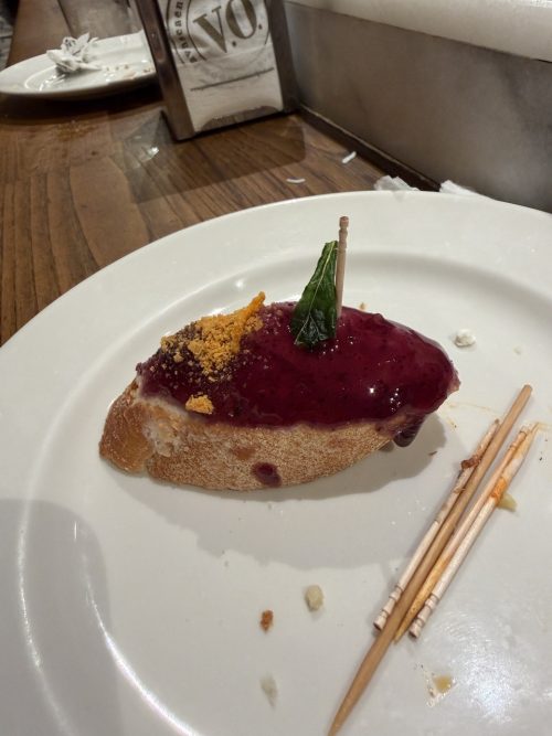 たくさんの種類のピンチョスを堪能できました