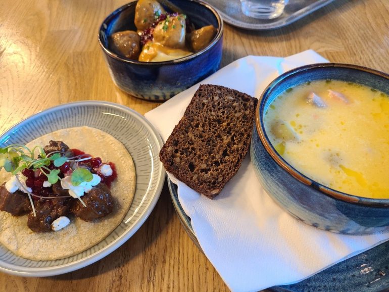 「Nordic Kitchen」で、帰国直前までフィンランド料理を楽しみました